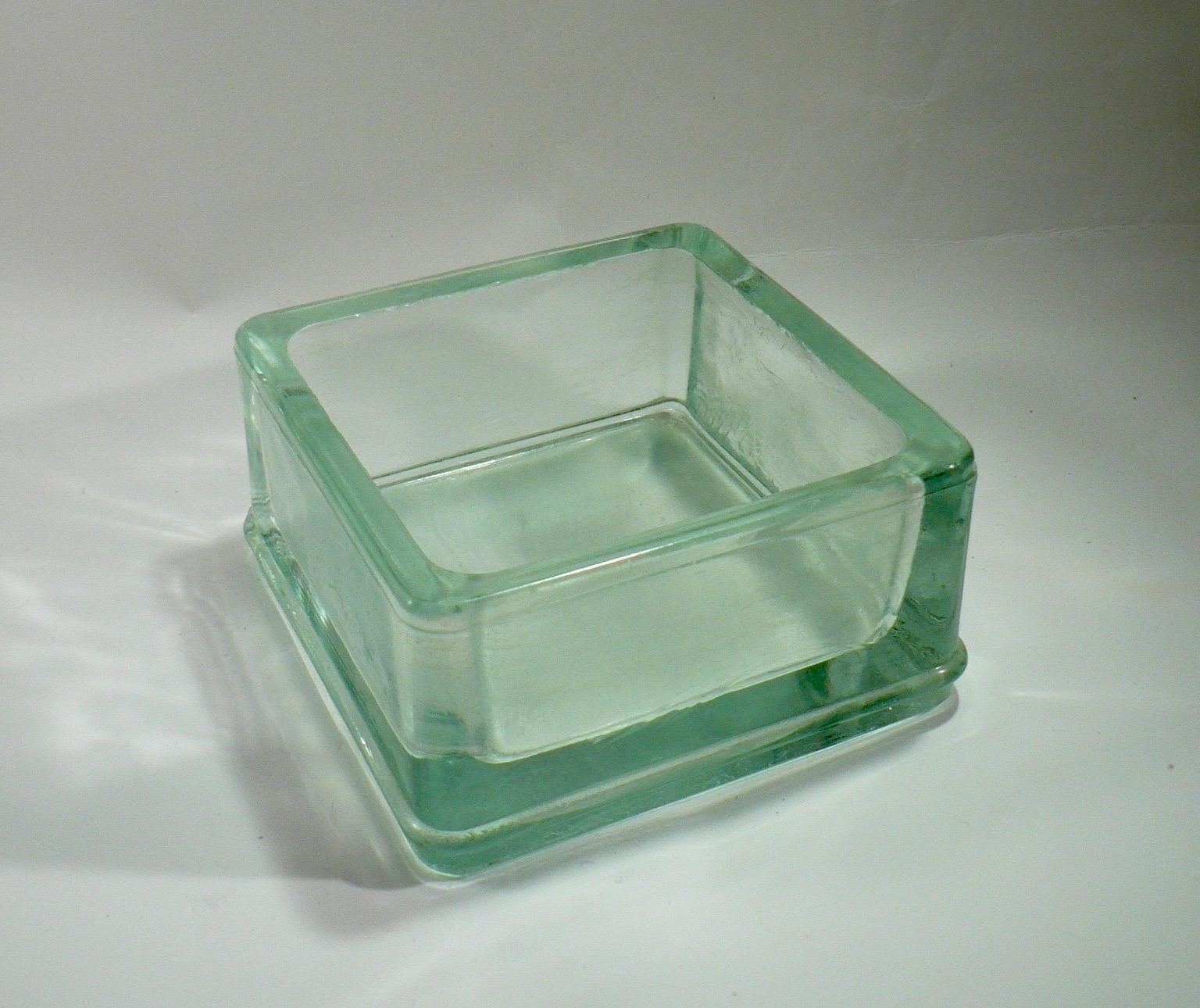 French A glass catch-all tray 'Lumax' by Le Corbusier and Charlotte Perriand - 1950s For Sale