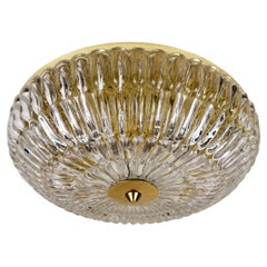 A Glass Flush Mount by Carl Fagerlund for Orrefors