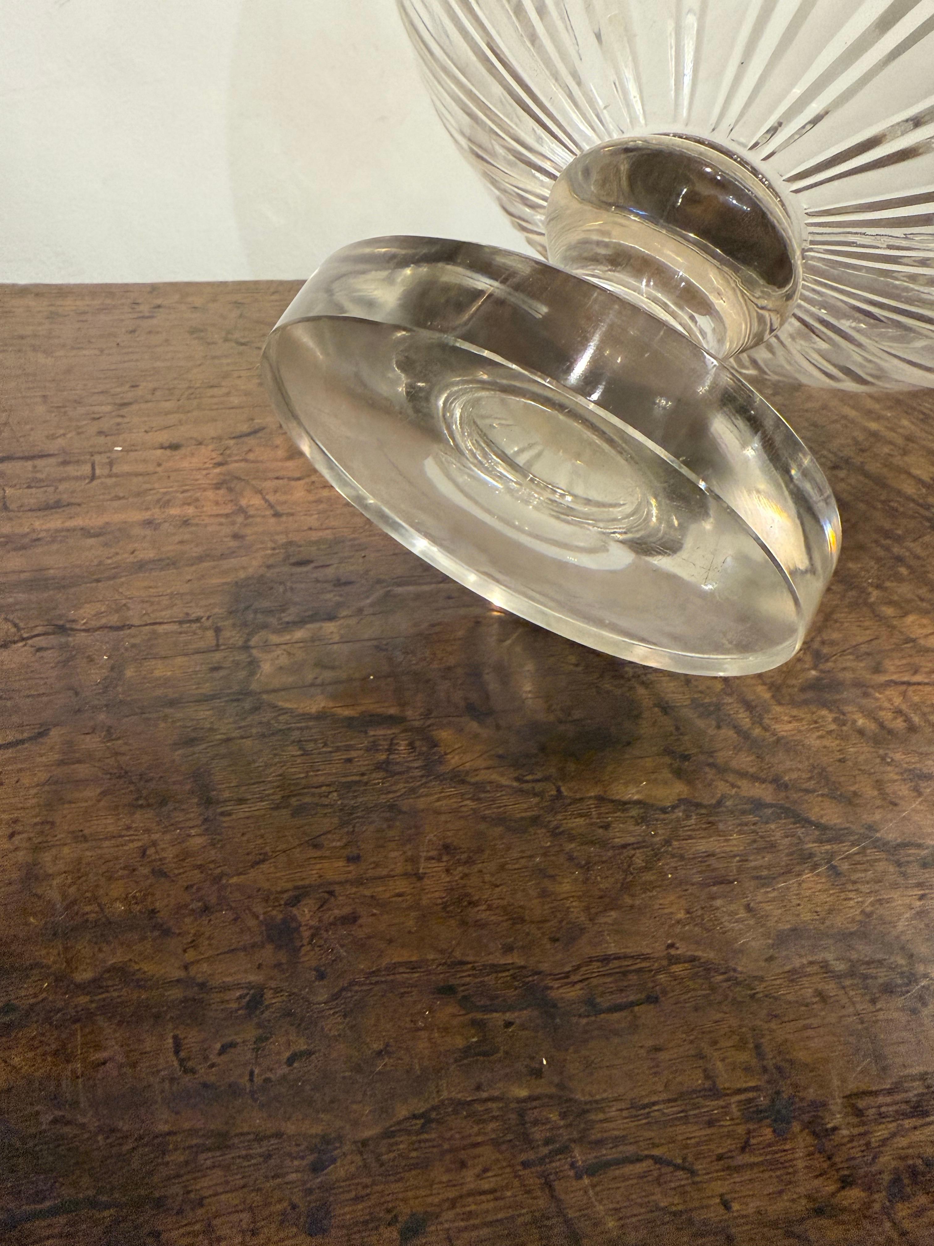 XXIe siècle et contemporain A Glass Punch Bowl en vente