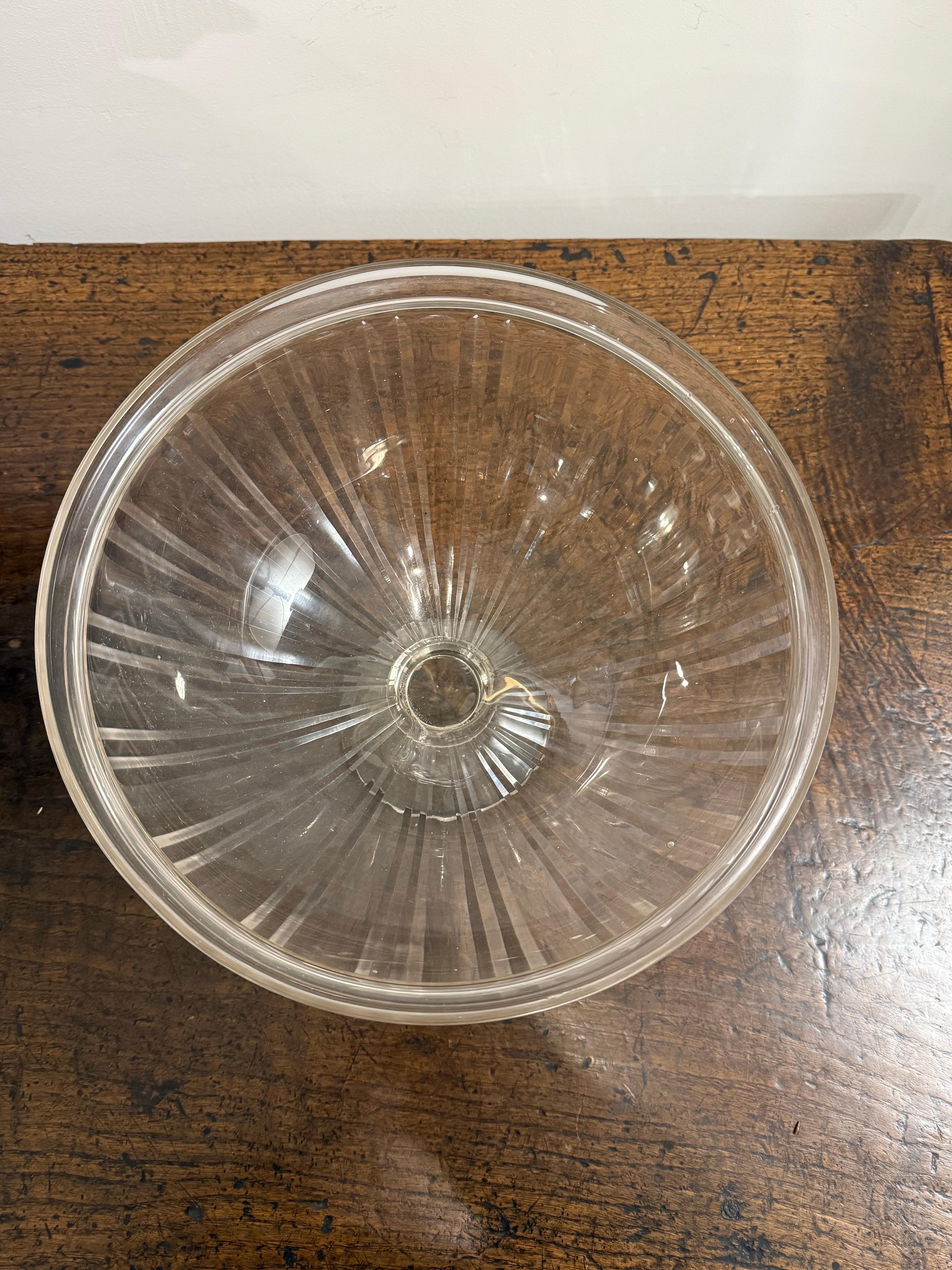 Verre A Glass Punch Bowl en vente