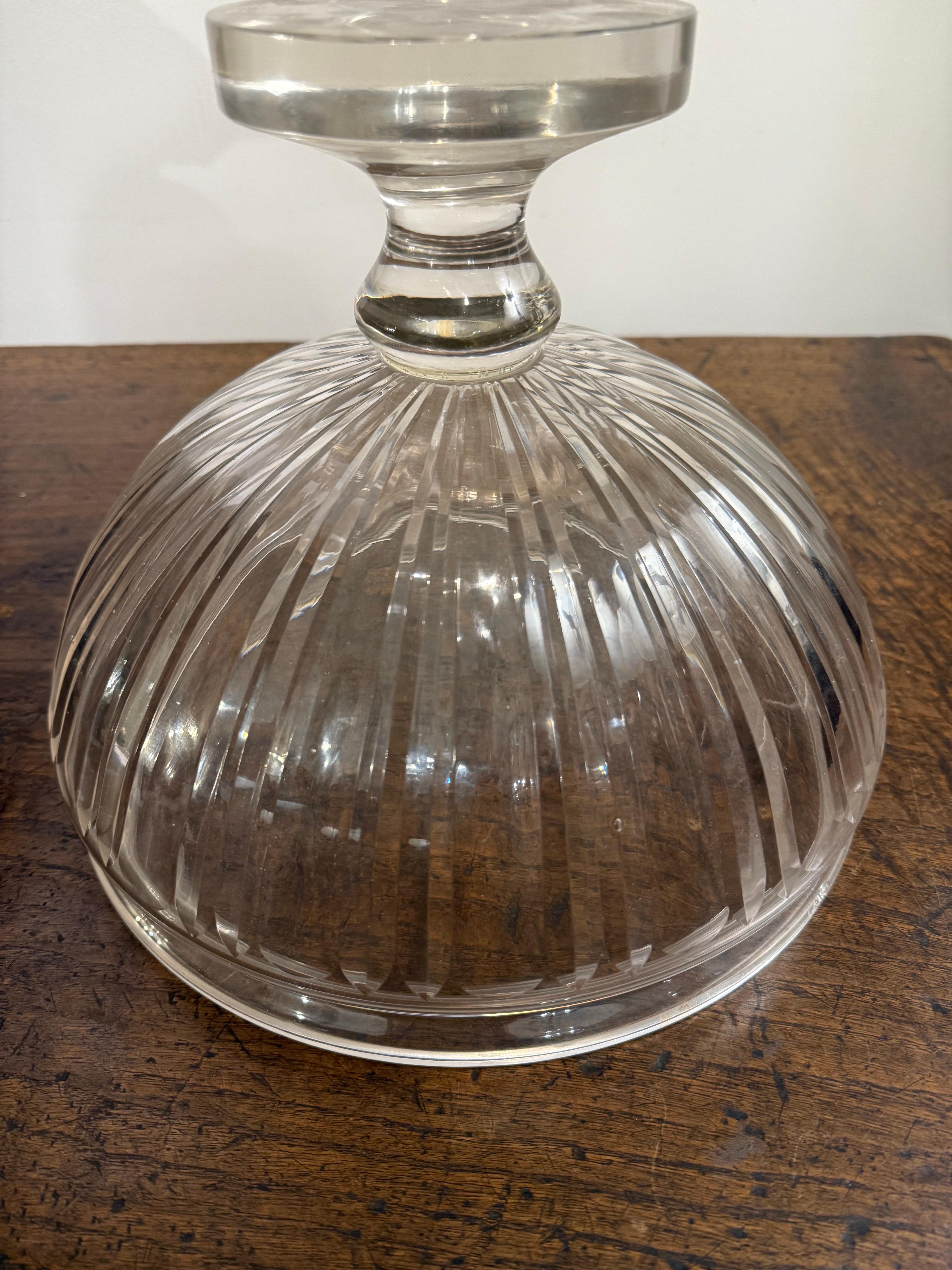 A Glass Punch Bowl en vente 1