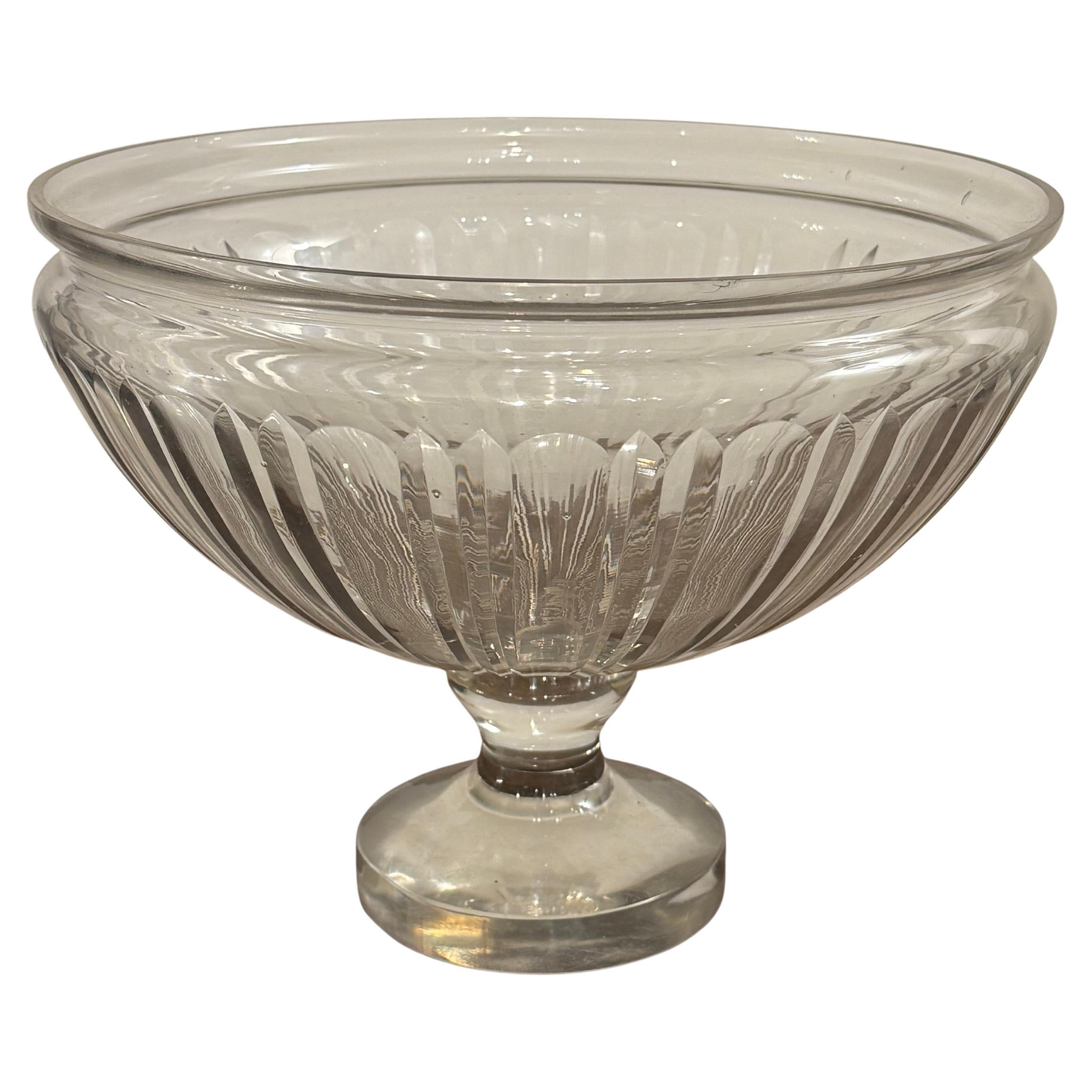 A Glass Punch Bowl