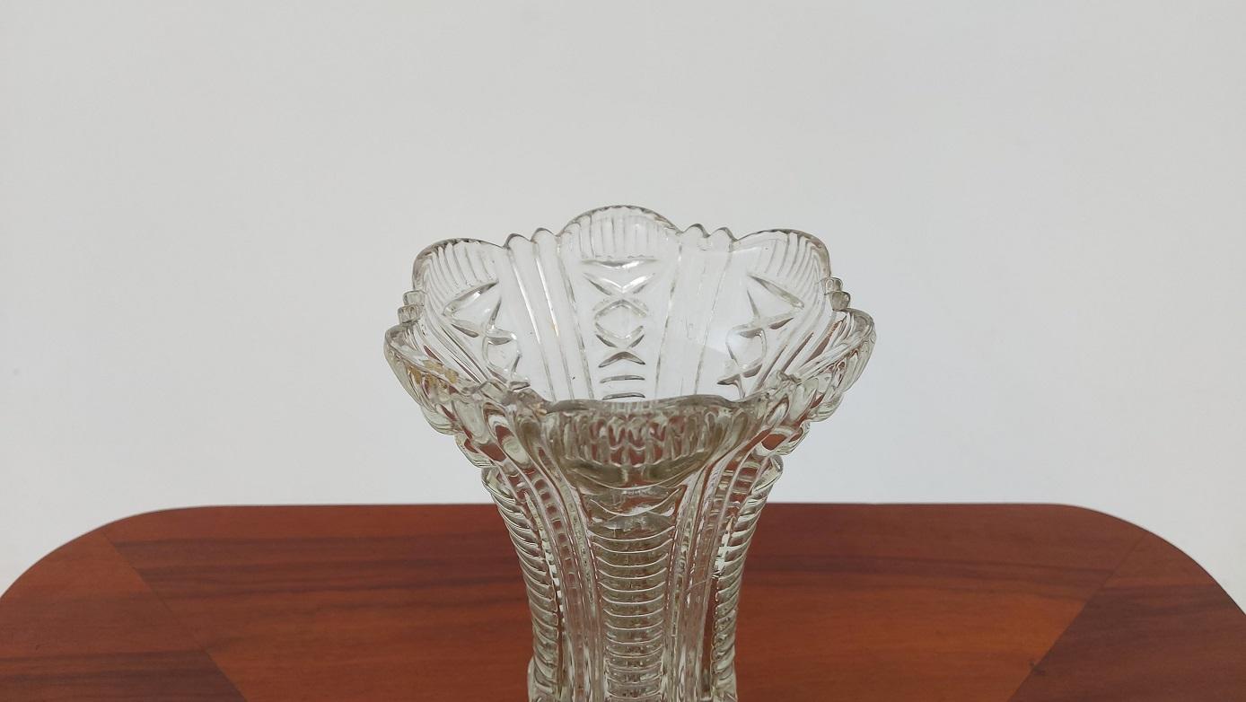 Other Glass Vase, Poland, 20/30s For Sale
