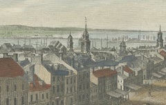 A Glimpse into the Early 19th Century Urban Landscape of New York, a 1842 Print