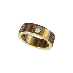 Gold- und Diamantring "Love" von Cartier
