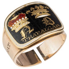Bague de deuil pour Lord Nelson par John Salter, Angleterre, 1806