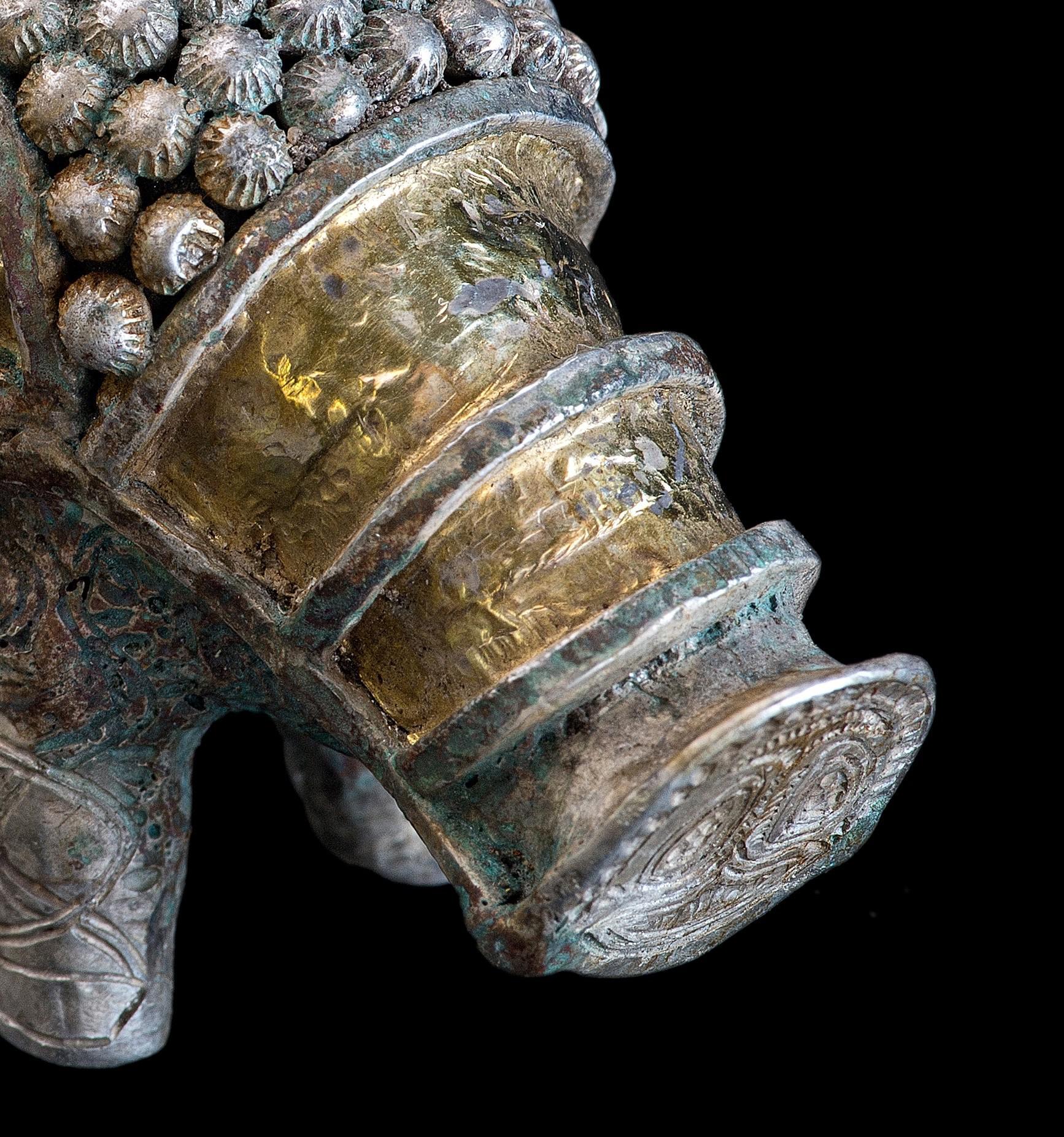 Gold and Silver Viking Figure of Boar, 9th-10th Century 4
