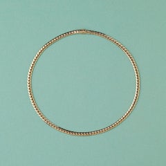 Gold Cartier Curb Link Chain