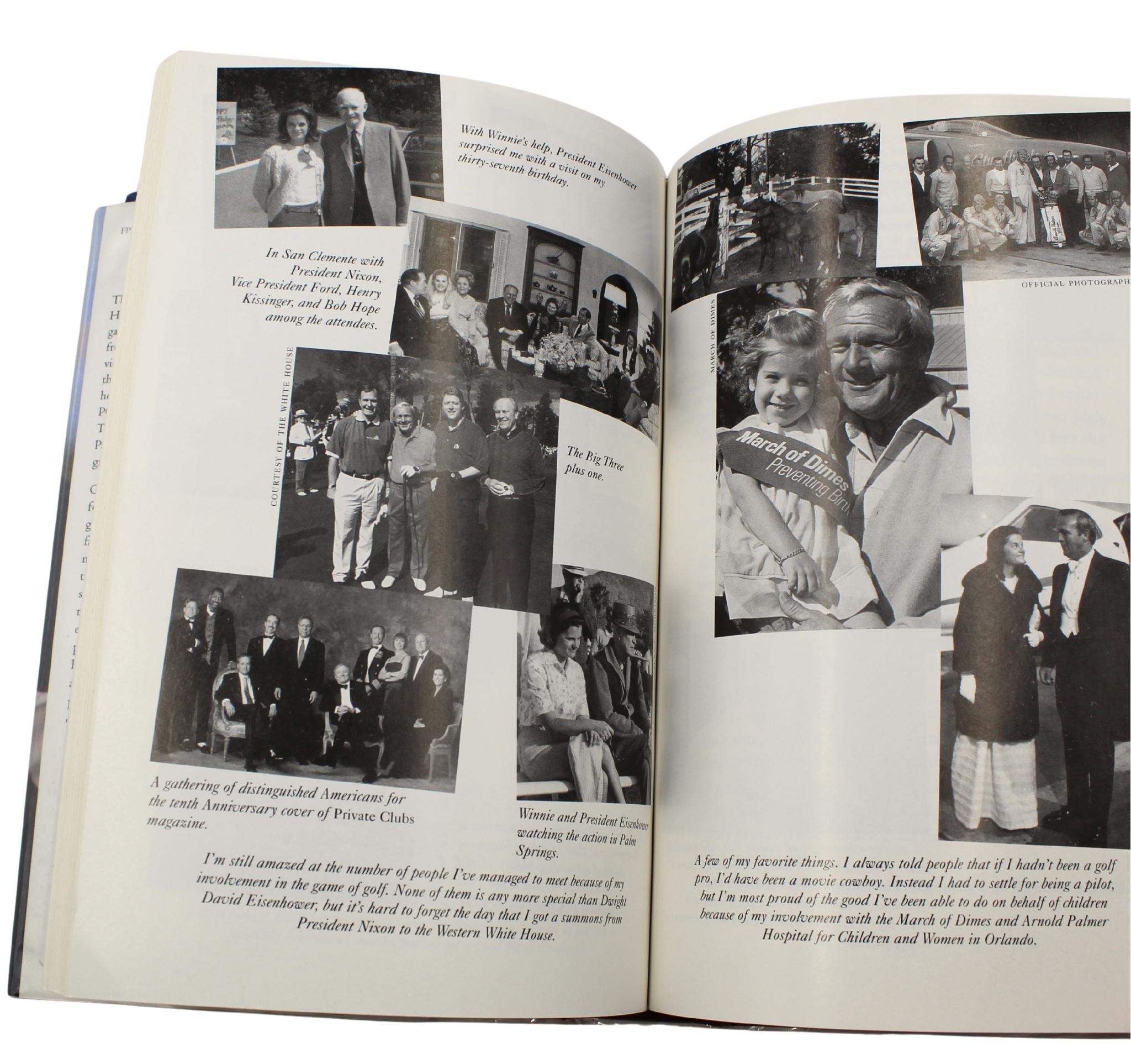A Golfer's Life by Arnold Palmer and James Dodson, Signed by Palmer, 1st Ed. For Sale 3