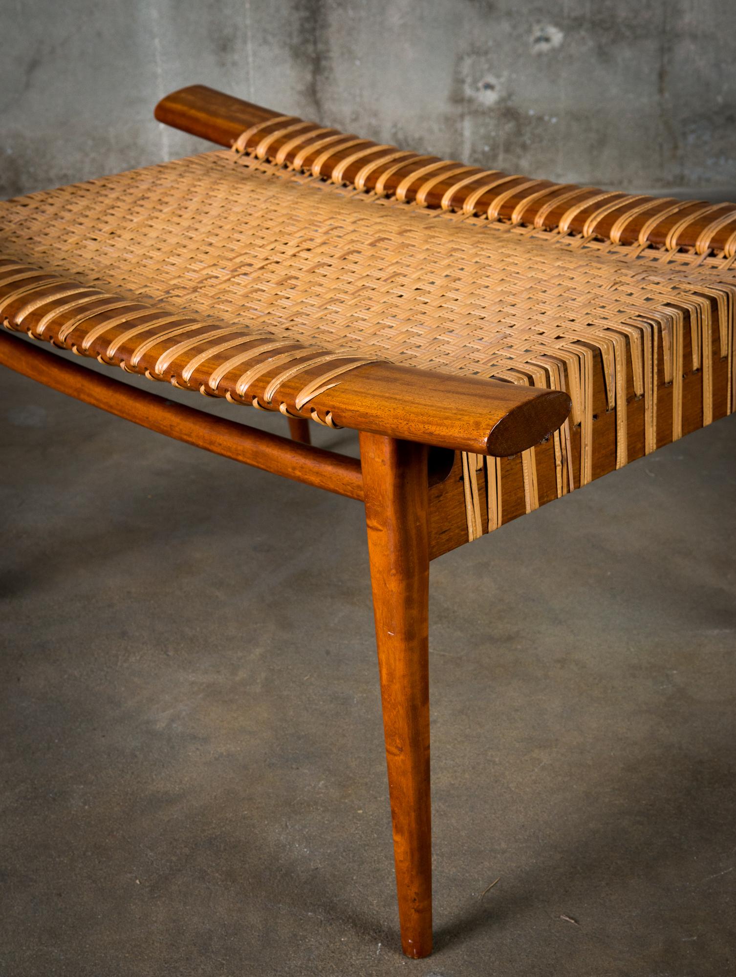 Woven 'Gondola' Stool