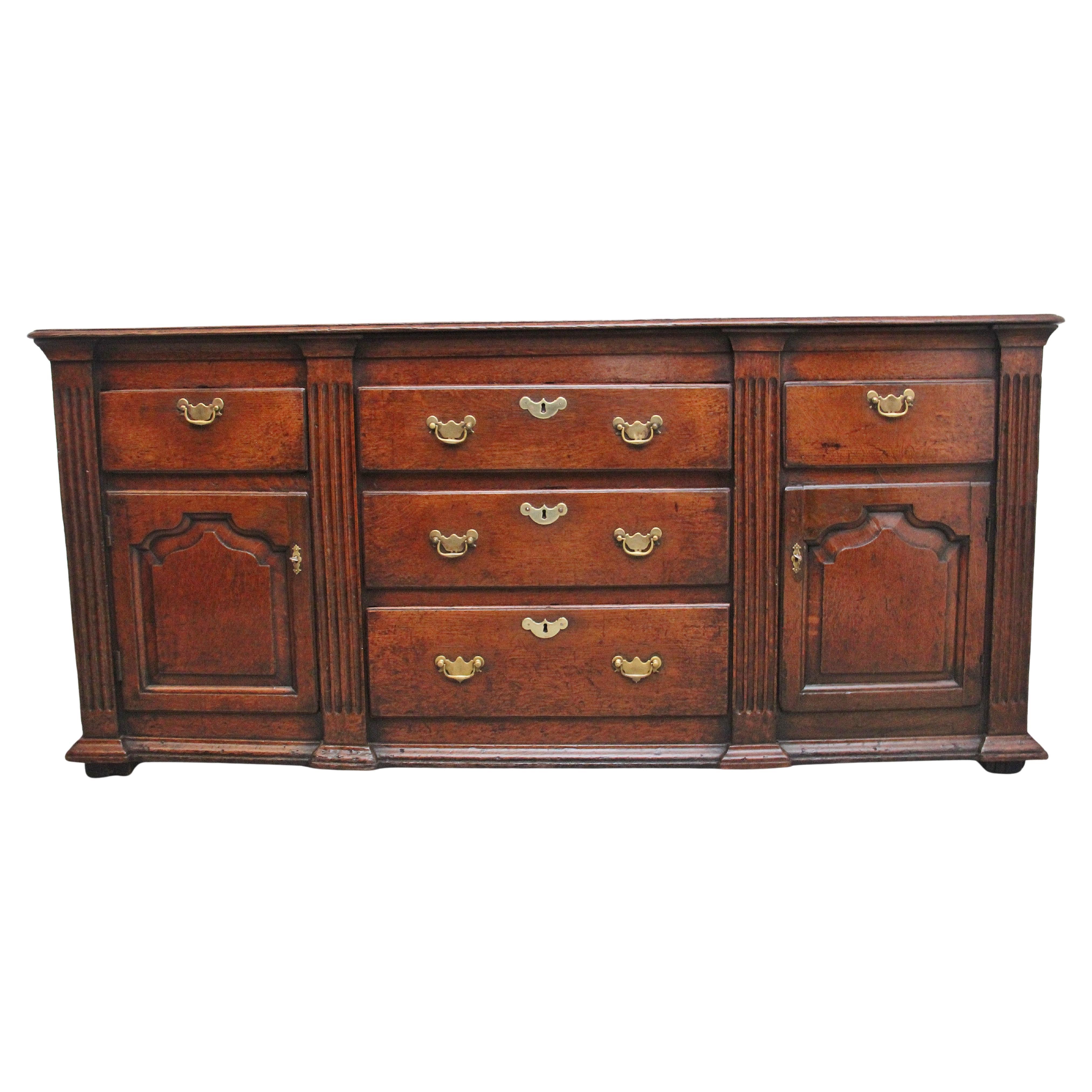A good Georgian 18th Century oak dresser