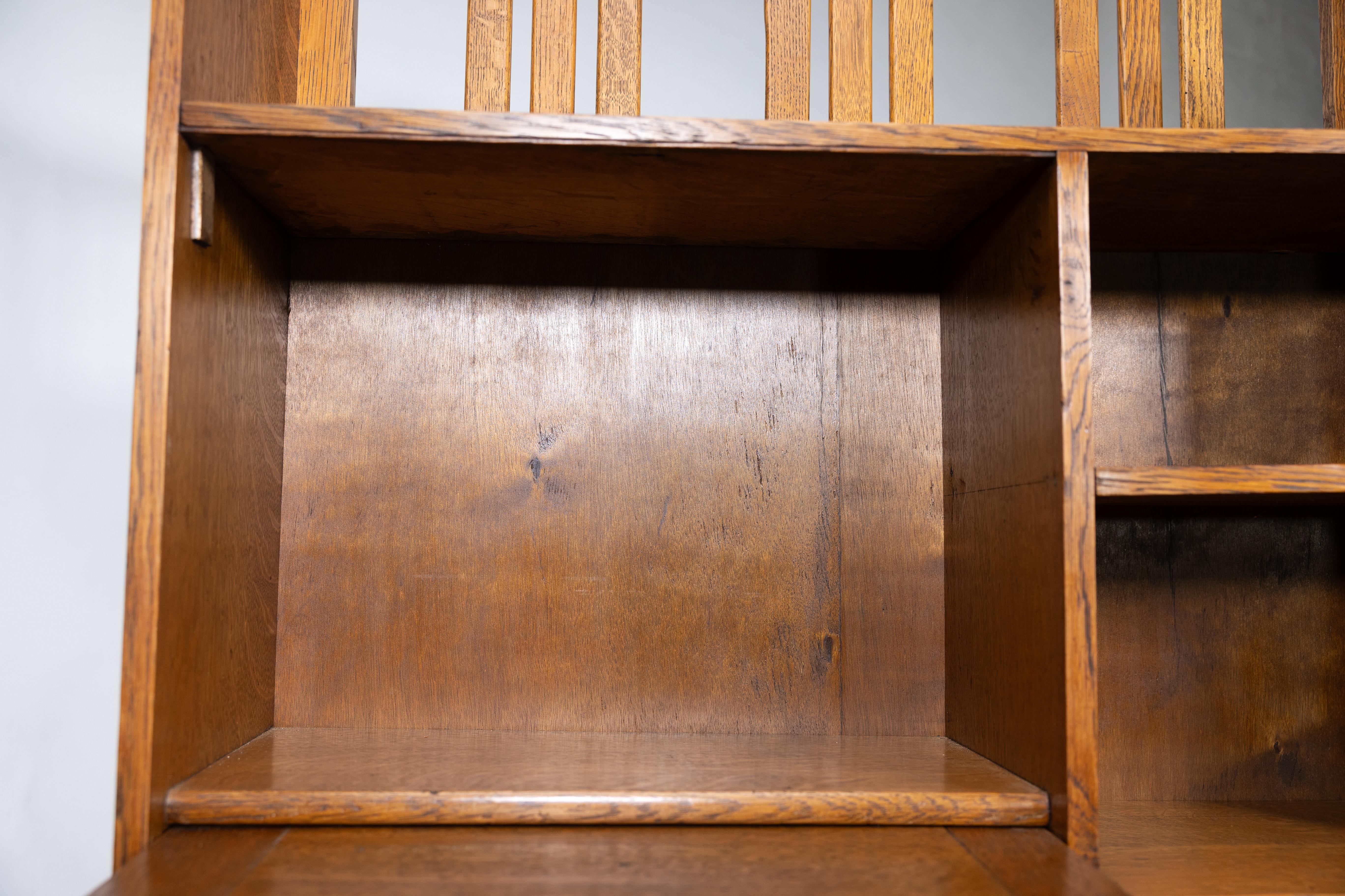 A good Glasgow School bureau bookcase 8