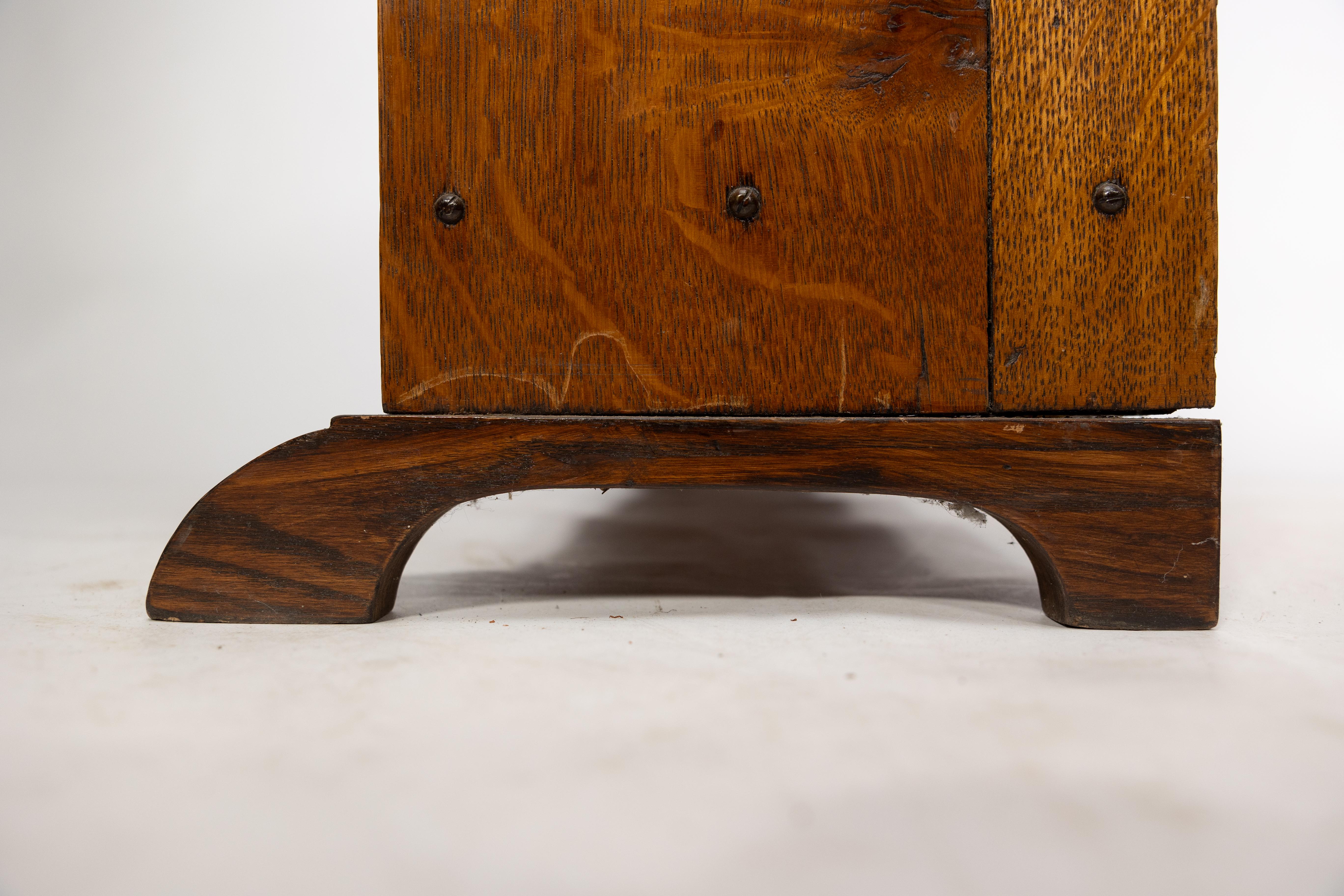 A good Glasgow School bureau bookcase 9