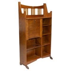 A good Glasgow School bureau bookcase