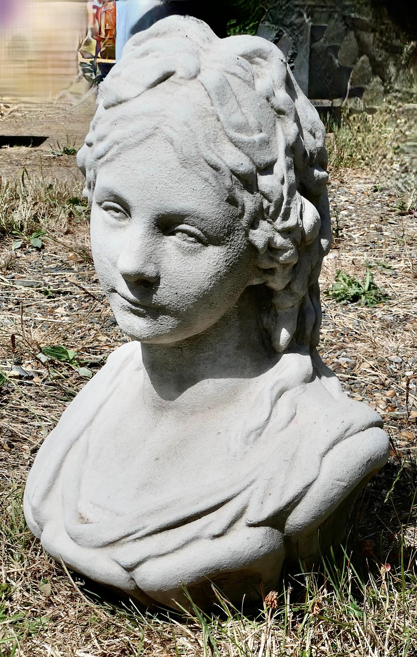 A Good Large Bust of a Regency Lady For Sale 2
