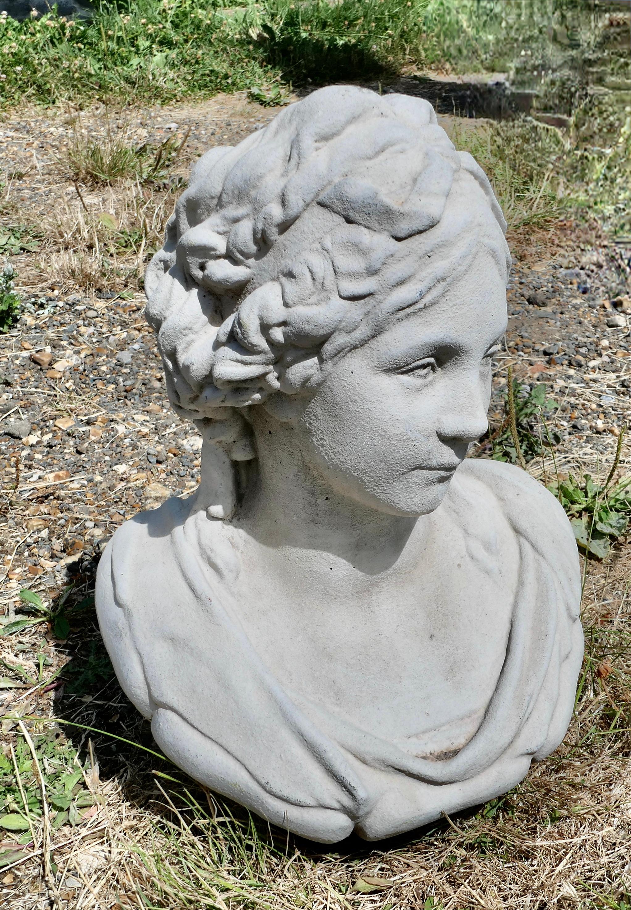 A Good Large Bust of a Regency Lady For Sale 3