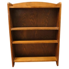 A Good Oak Open Bookcase  This is a good quality Oak open book shelf