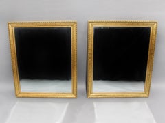 Ein gutes Paar Spiegel aus geschnitztem Giltwood und Gesso aus dem späten 19.