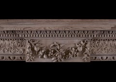 Good Quality Carved English Fireplace