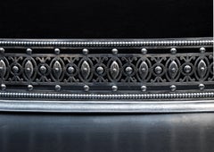 A Good Quality English Steel Bowed Fender