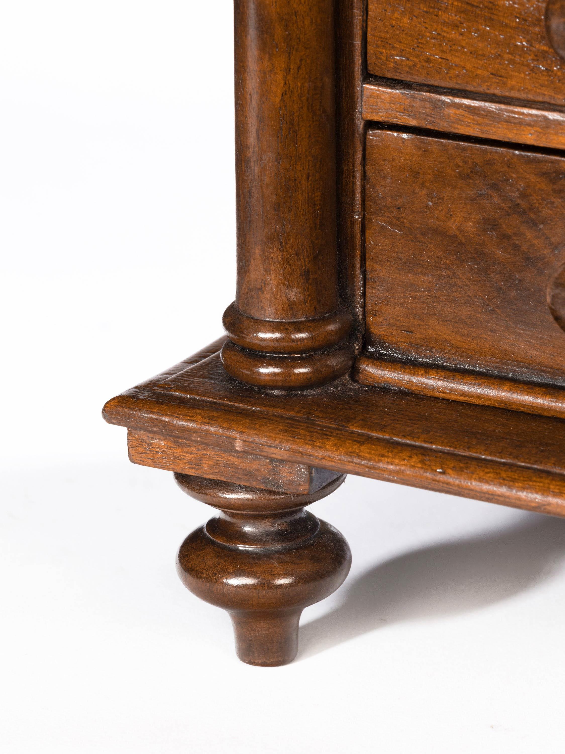 Good Quality Miniature 19th Century Chest of Drawers In Good Condition For Sale In Peterborough, Northamptonshire