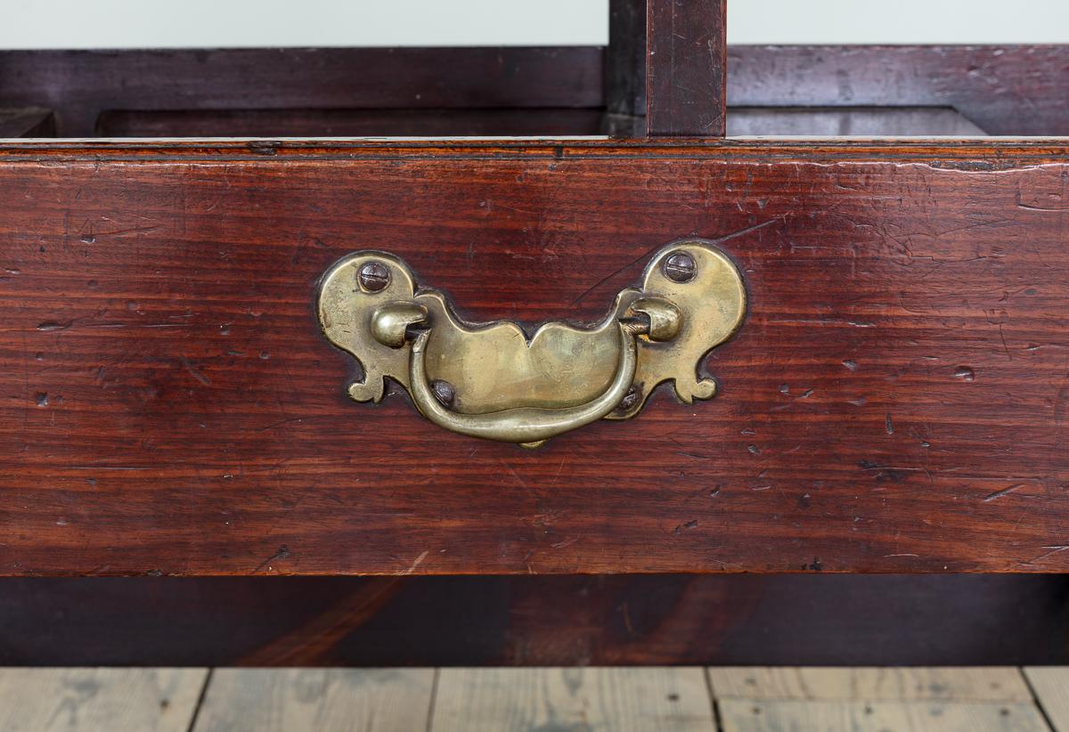 Brass A Good Set of Mid 18th Century Mahogany Metamorphic Library Steps For Sale
