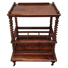 Gorgeous 19th Century Canterbury or Side Table
