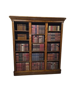 A Gorgeous 19th Century Satinwood Open Bookcase