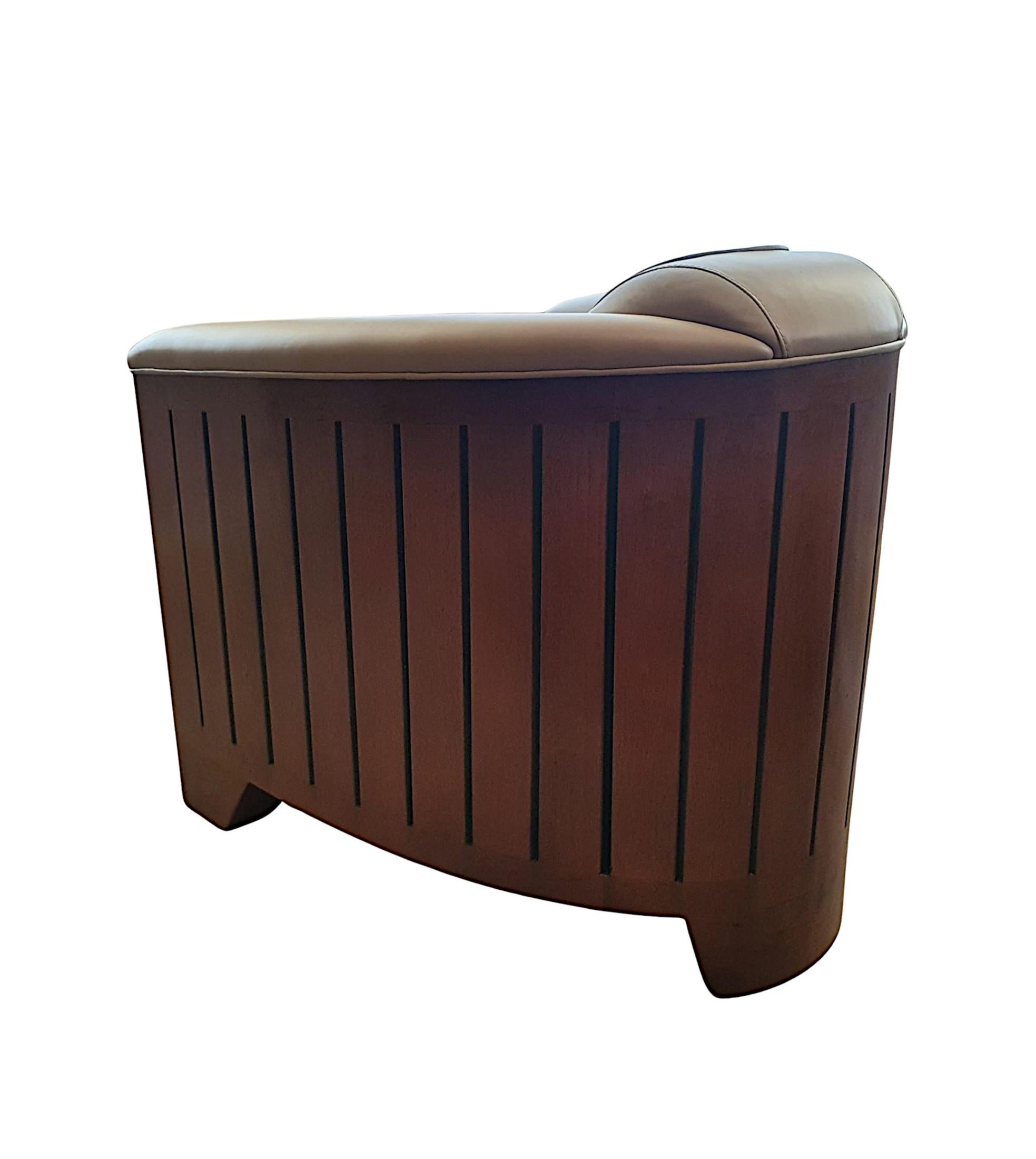 Un magnífico sillón Club de estilo Art Déco en venta 1
