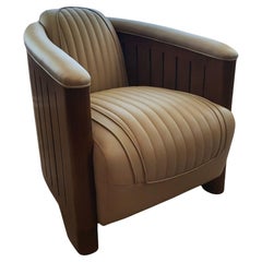 A Gorgeous Club Armchair in the Art Deco Style