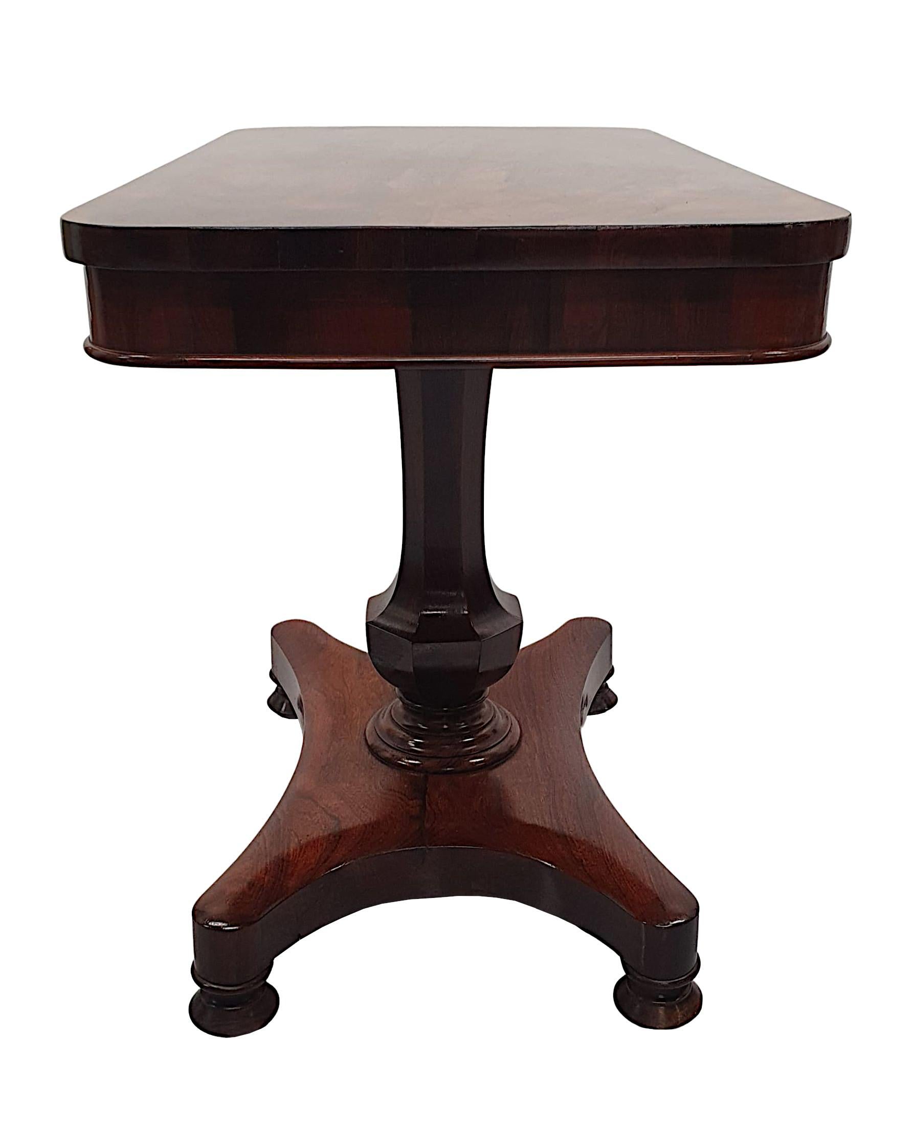 Gorgeous Early 19th Century Fruitwood Occasional or Centre Table In Good Condition For Sale In Dublin, IE