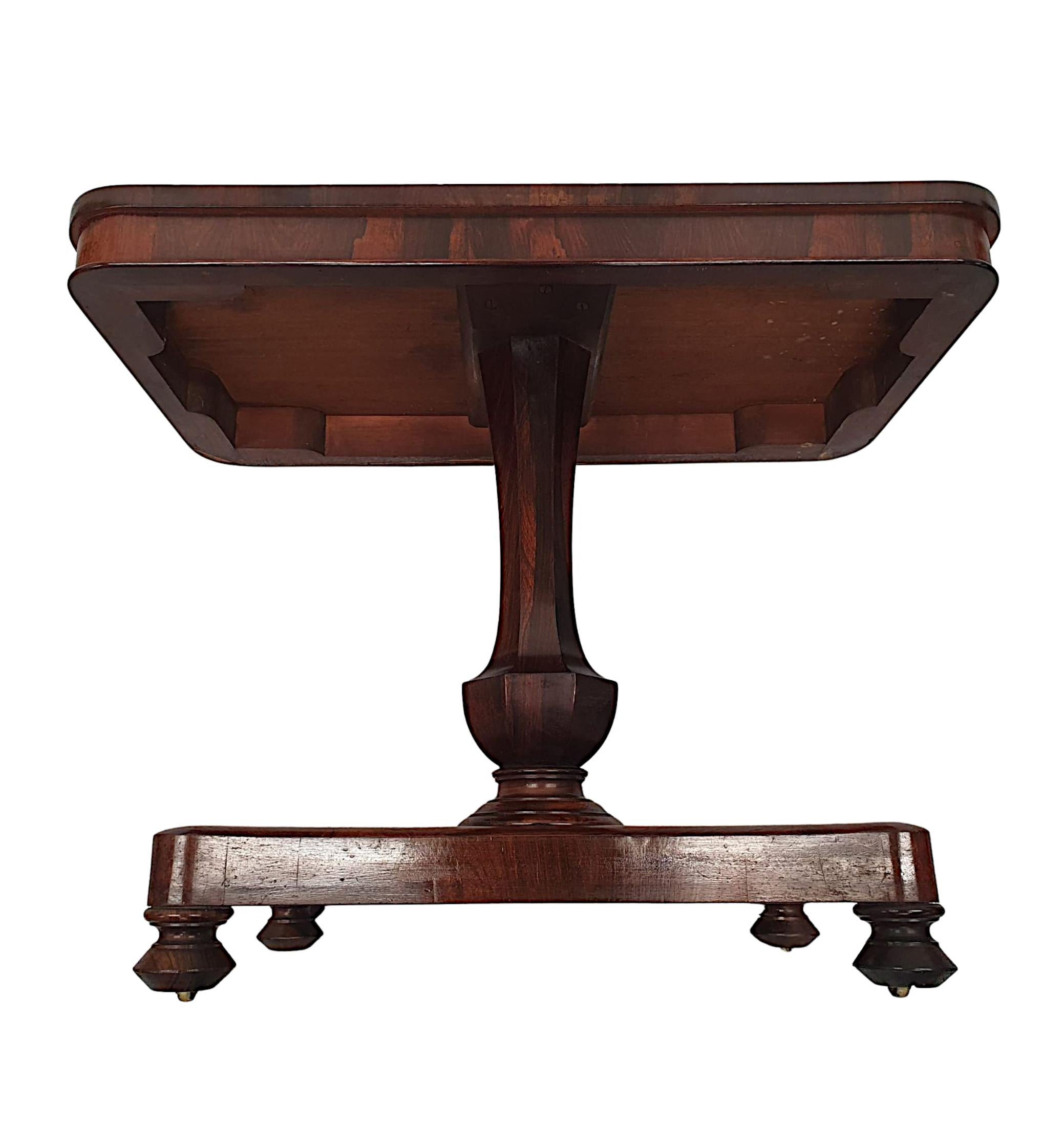 Gorgeous Early 19th Century Fruitwood Occasional or Centre Table For Sale 1