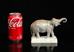Une magnifique figurine d'éléphant en porcelaine de Meissen