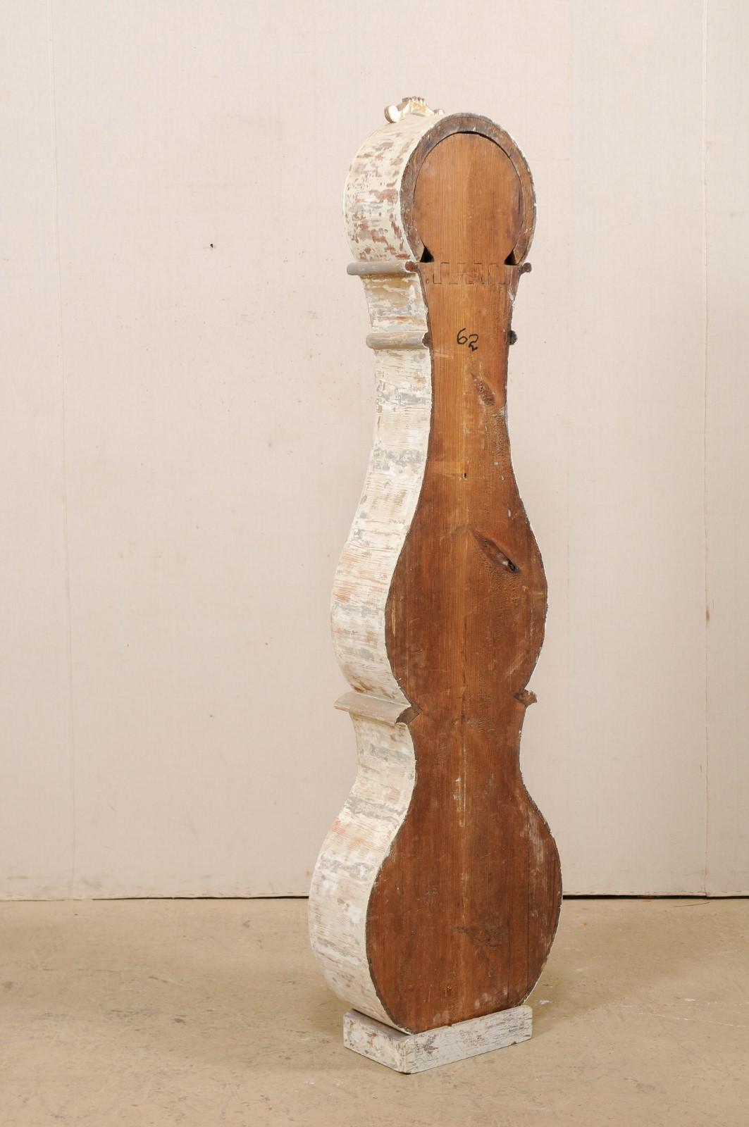 Gorgeous Swedish Fryksdahl Grandfather Clock from the 19th Century 6