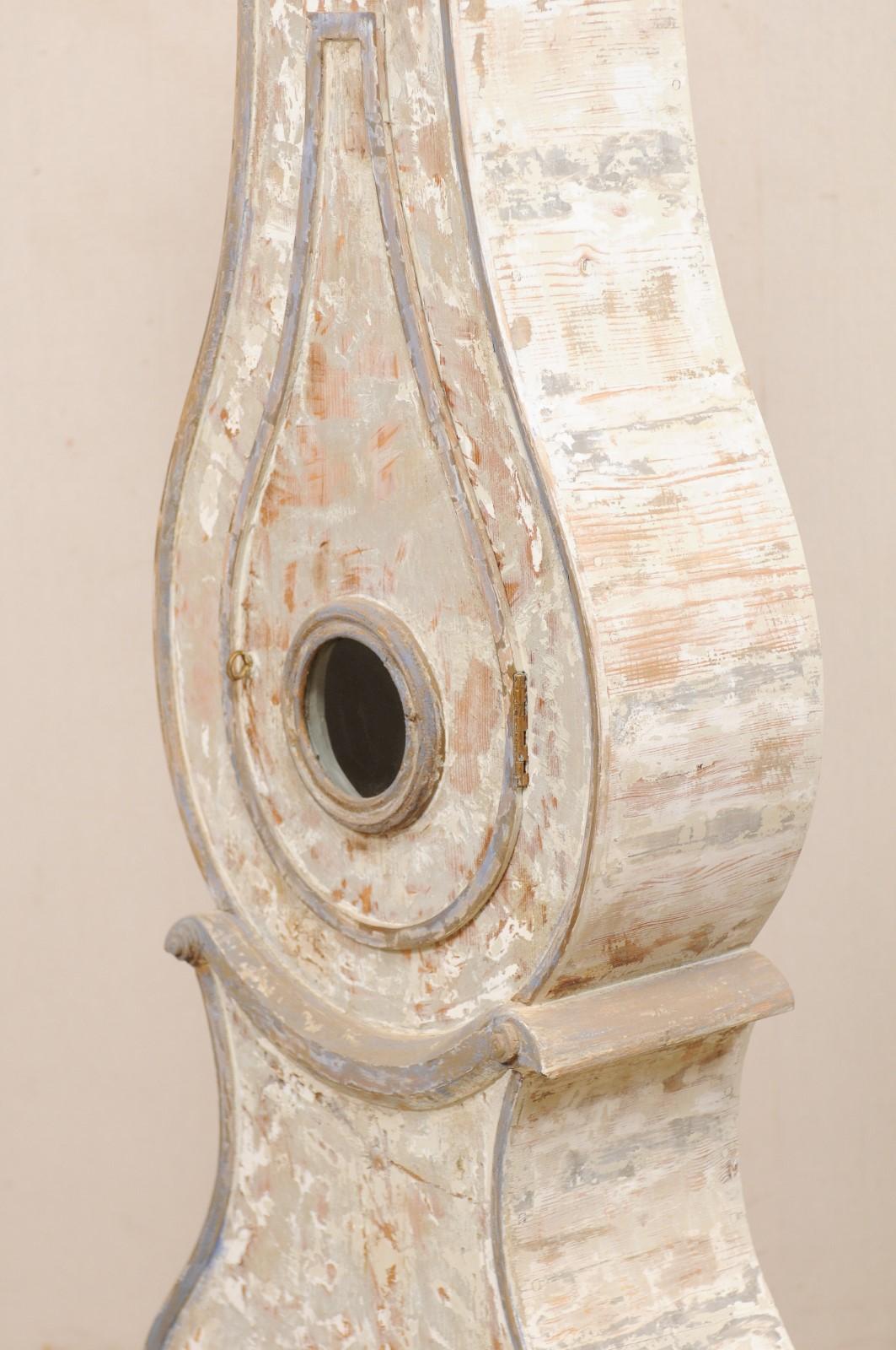 Gorgeous Swedish Fryksdahl Grandfather Clock from the 19th Century 1