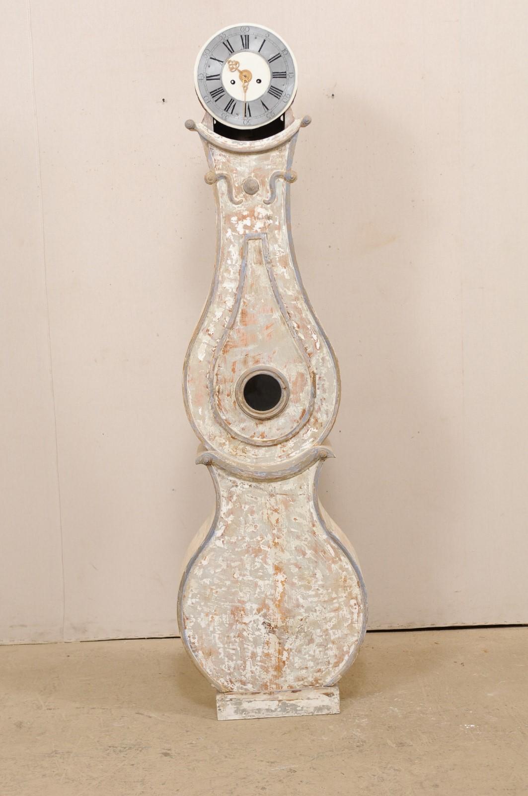 Gorgeous Swedish Fryksdahl Grandfather Clock from the 19th Century 2