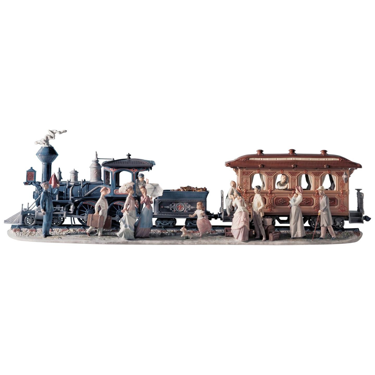 Grand Adventure Train Sculpture, Limited Edition For Sale