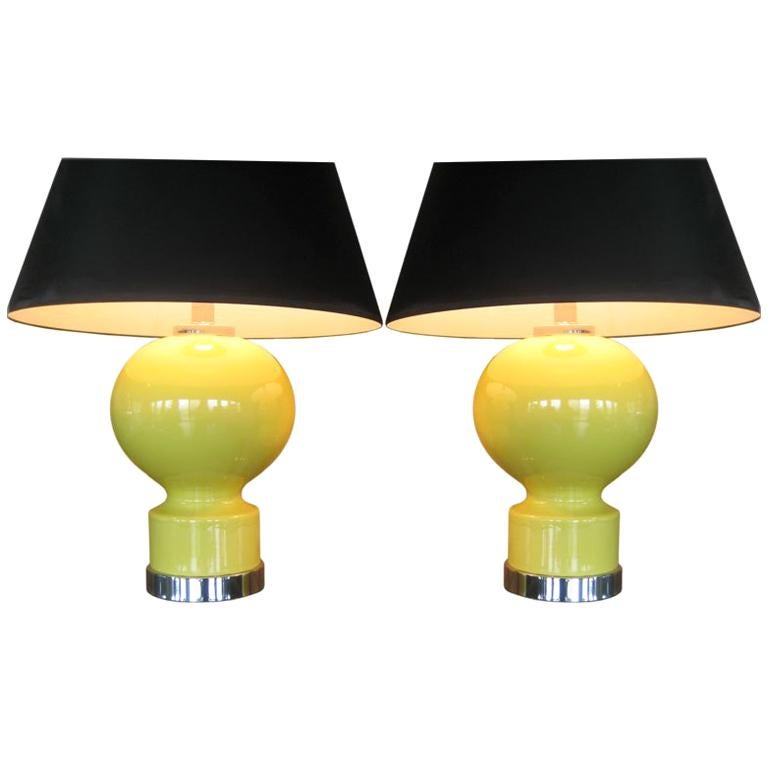 A Great Pair of Ceramic Lamps