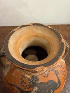 A Greek Black Figure Style Grand Tour Amphora, 19th Century