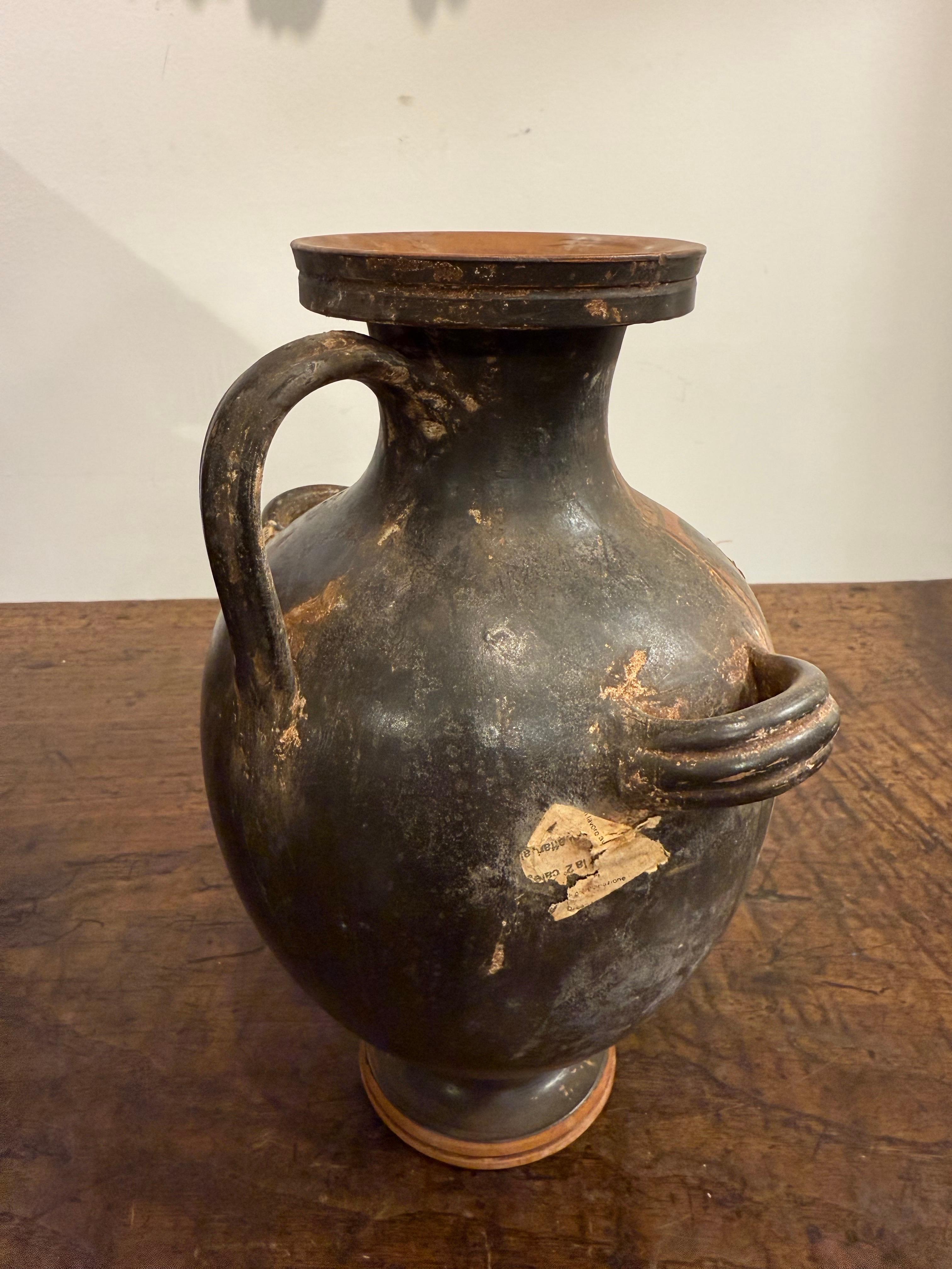 A Greek Black Figure Style Grand Tour Hydria, 19th Century For Sale 2