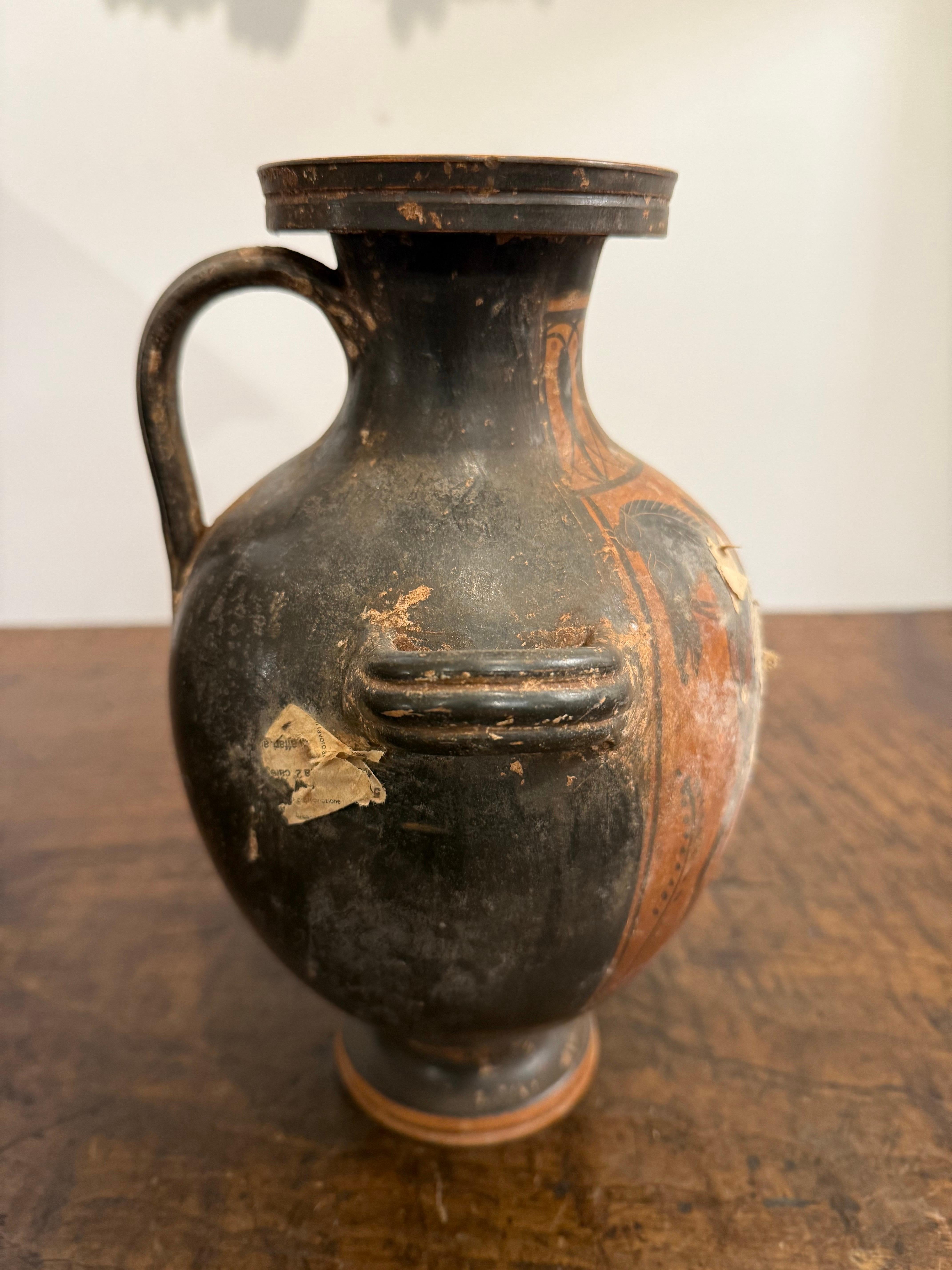 A Greek Black Figure Style Grand Tour Hydria, 19th Century For Sale 3
