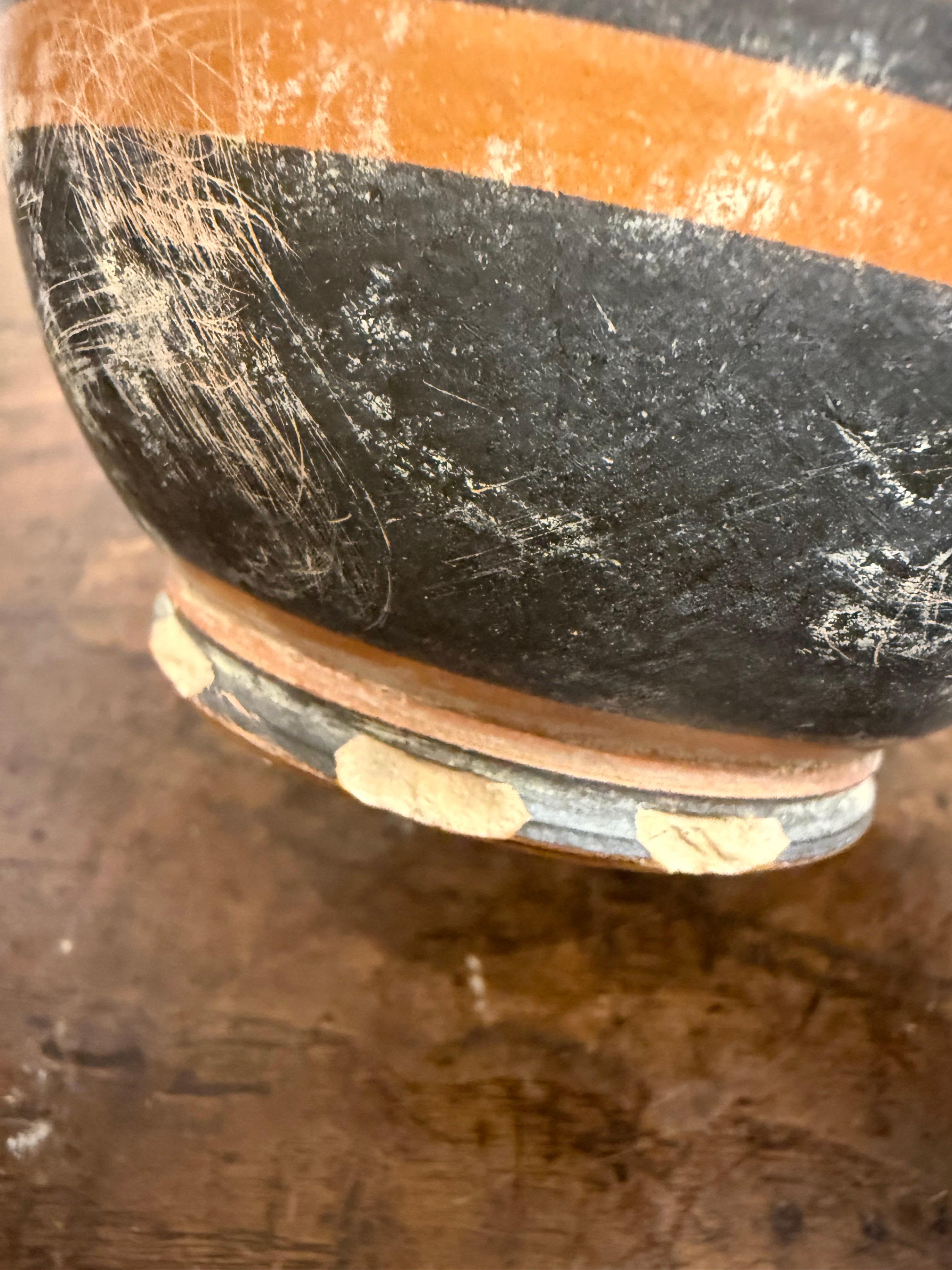 Una figura nera greca in stile Grand Tour Lekythos, XIX secolo in vendita 5