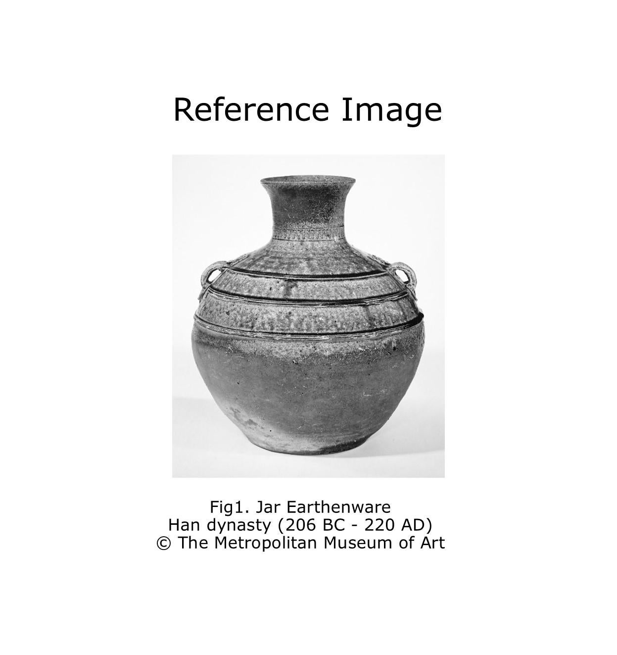 A Green-Glazed Stoneware Jar (Hu Vessel), Han Dynasty For Sale 11