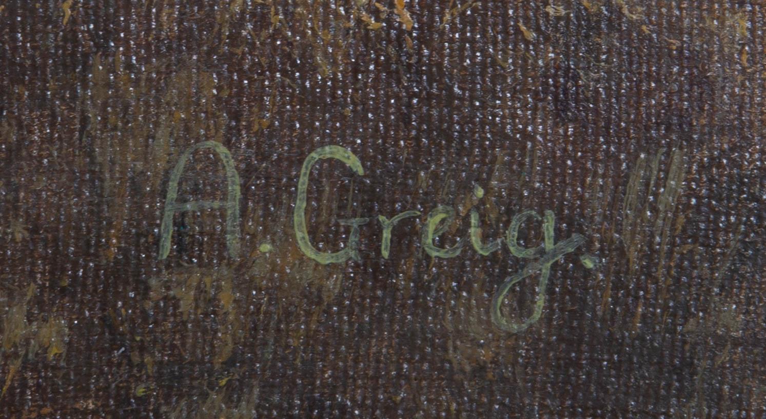 A. Greig - 20th Century Oil, Haymaking 2