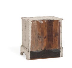 Grey Painted Baroque Chest of Drawers, 18th Century