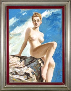 Portrait Of a Female Nude Young Girl