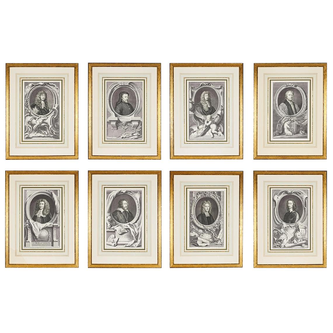 Group of 18th Century Portrait Etchings