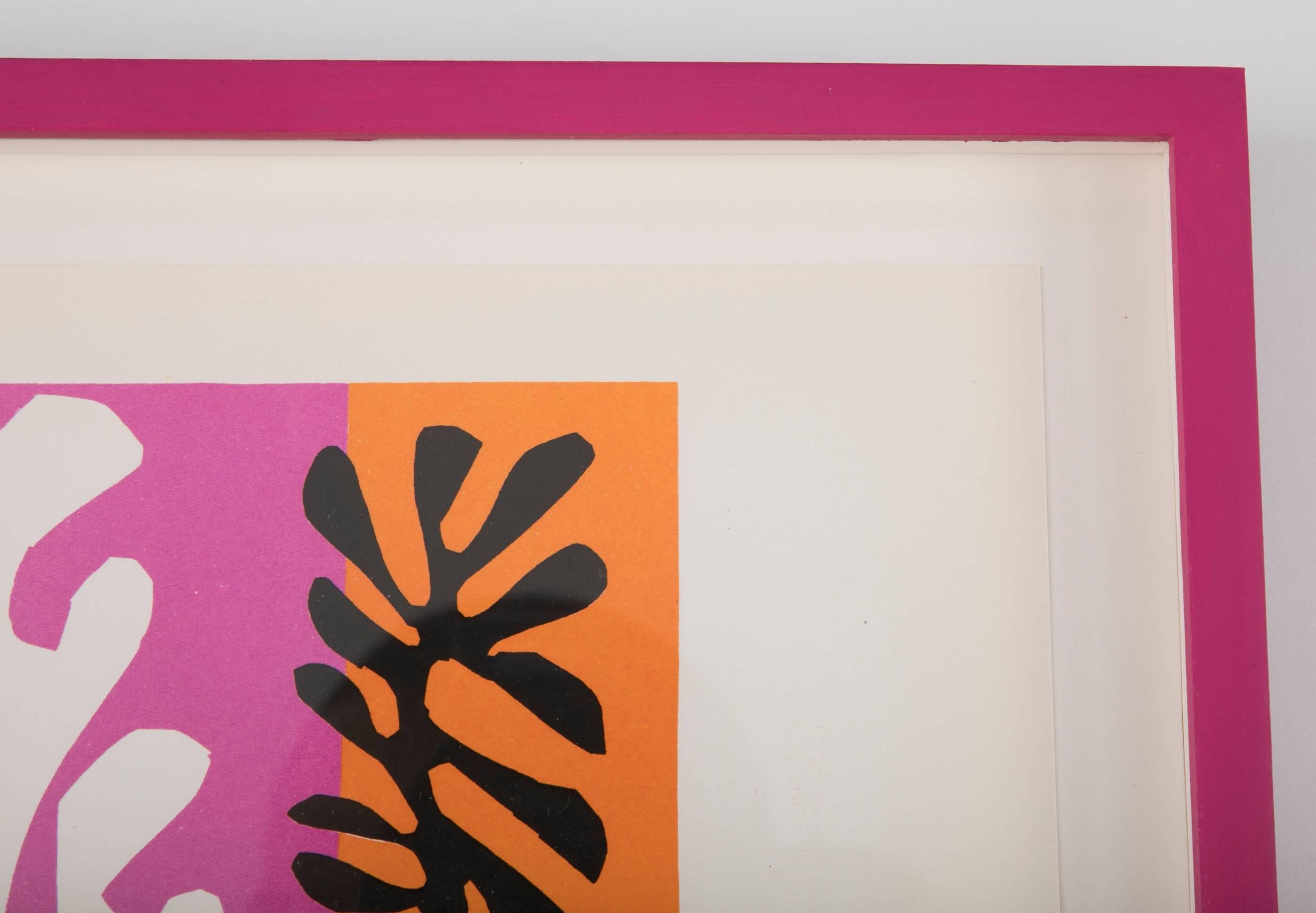 Cuatro litografías antiguas (after) Henri Matisse. en venta 4