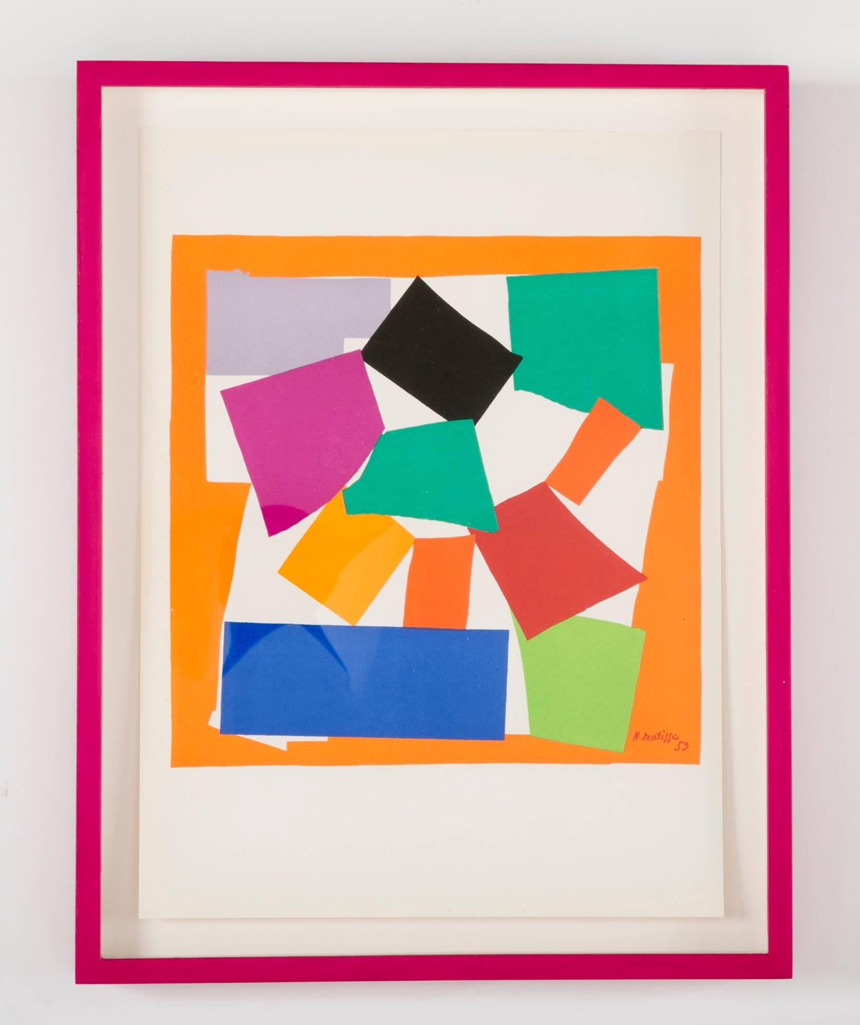Four Vintage Lithographs after Henri Matisse. For Sale 4