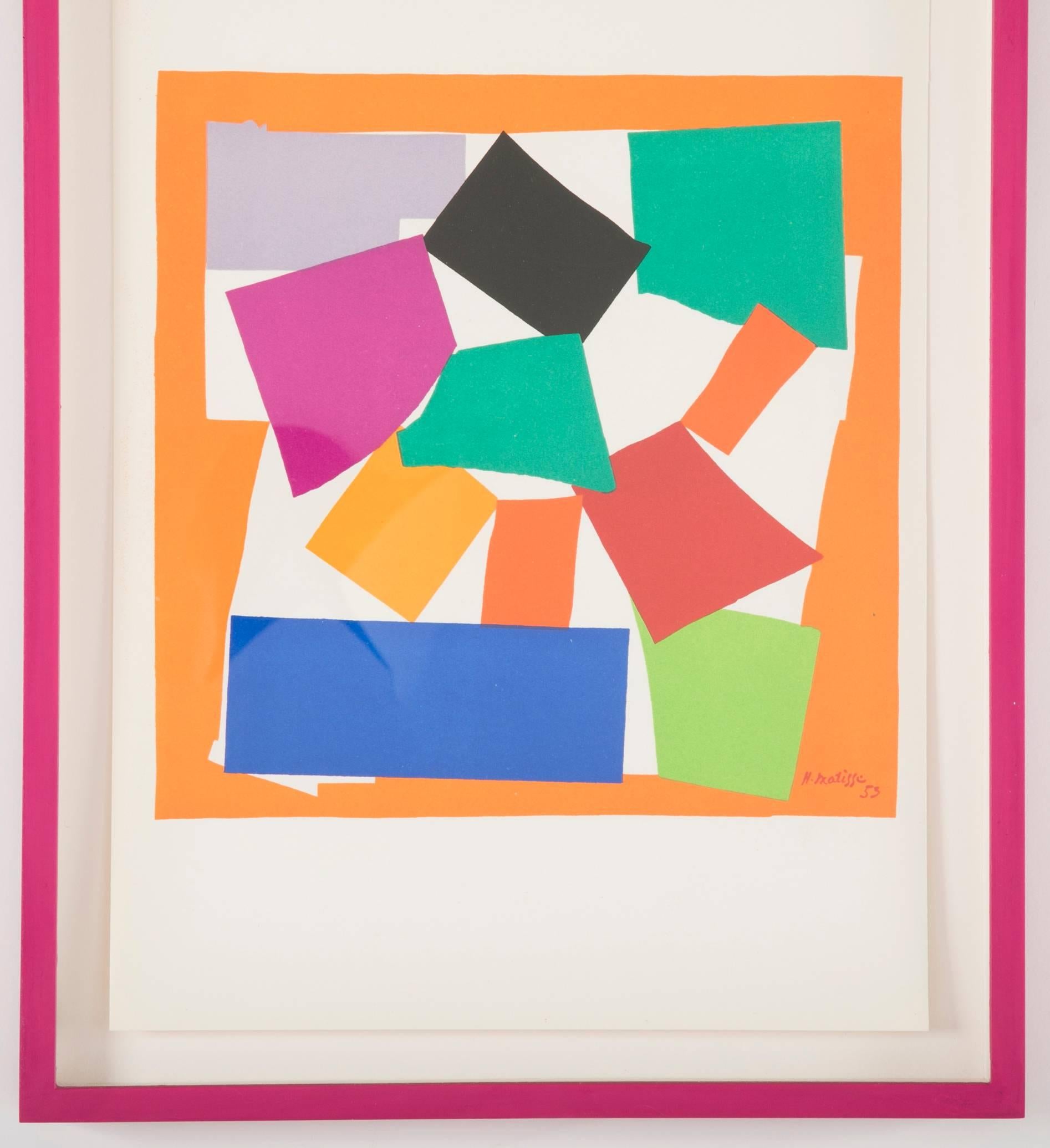 Four Vintage Lithographs after Henri Matisse. For Sale 5
